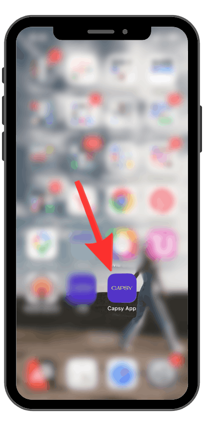 Ярлык Capsy App на рабочем столе